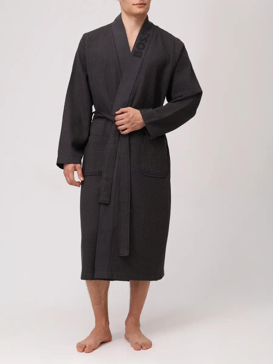 Халат из хлопка и вискозы