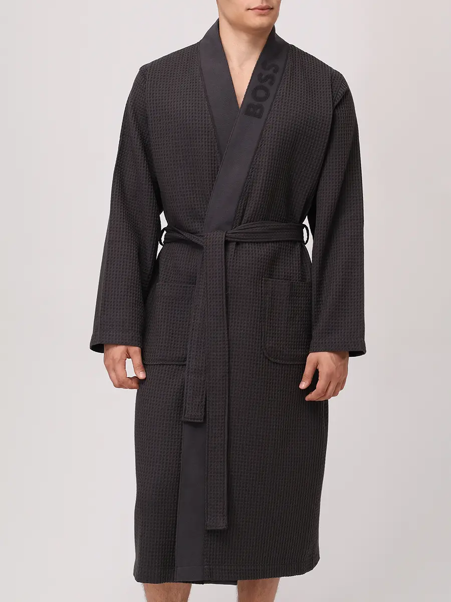 Халат из хлопка и вискозы