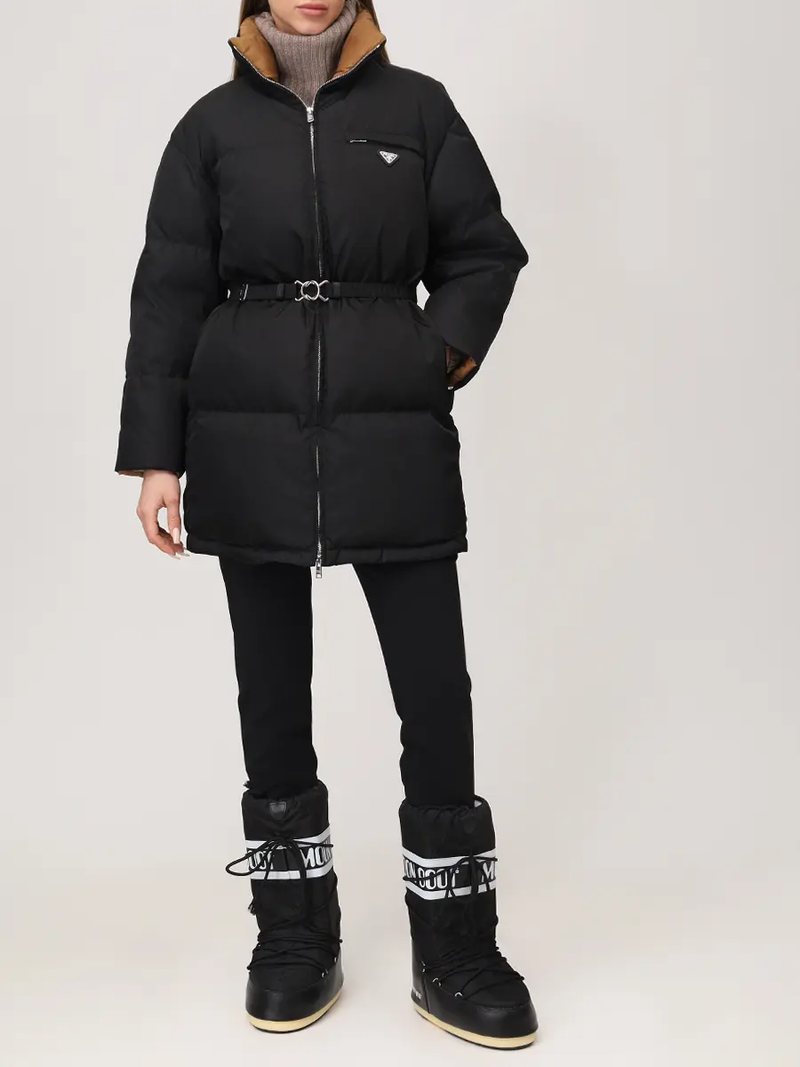 Пуховик стеганый