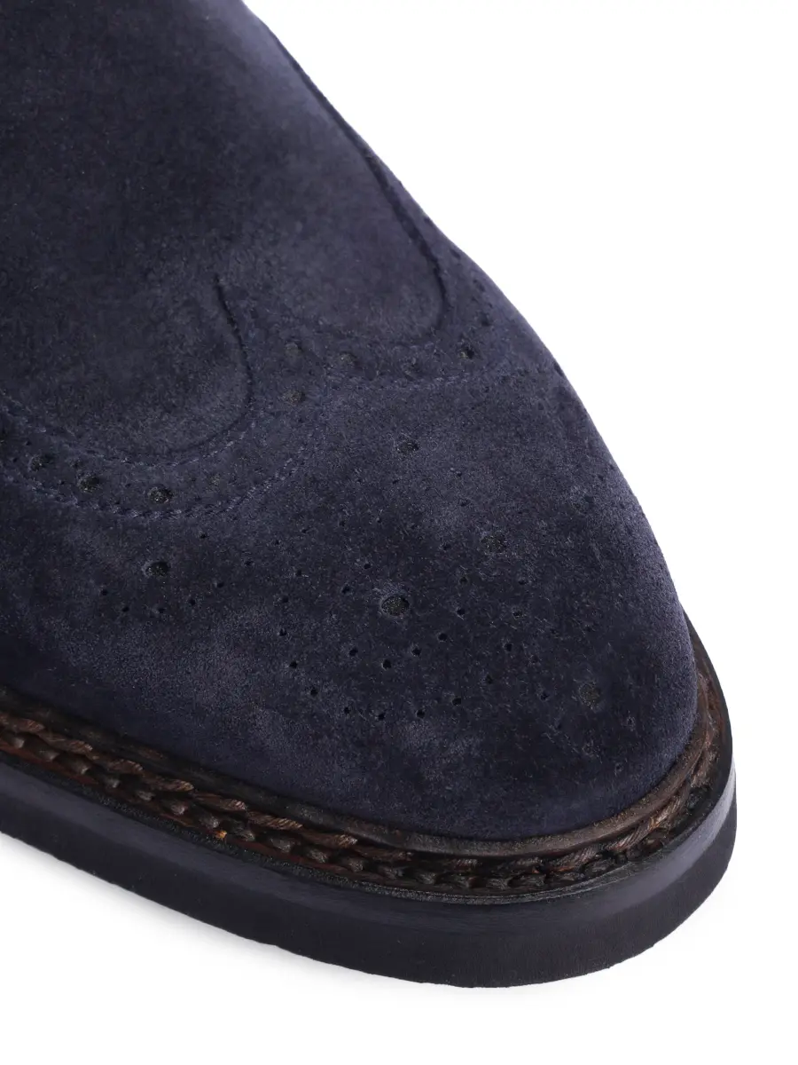 Дерби замшевые на байке