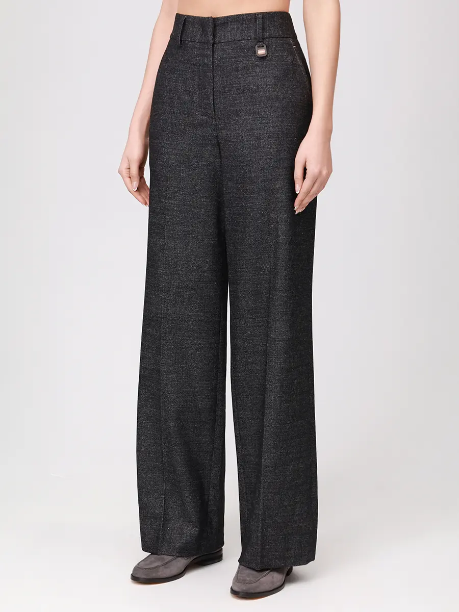 Брюки шерстяные