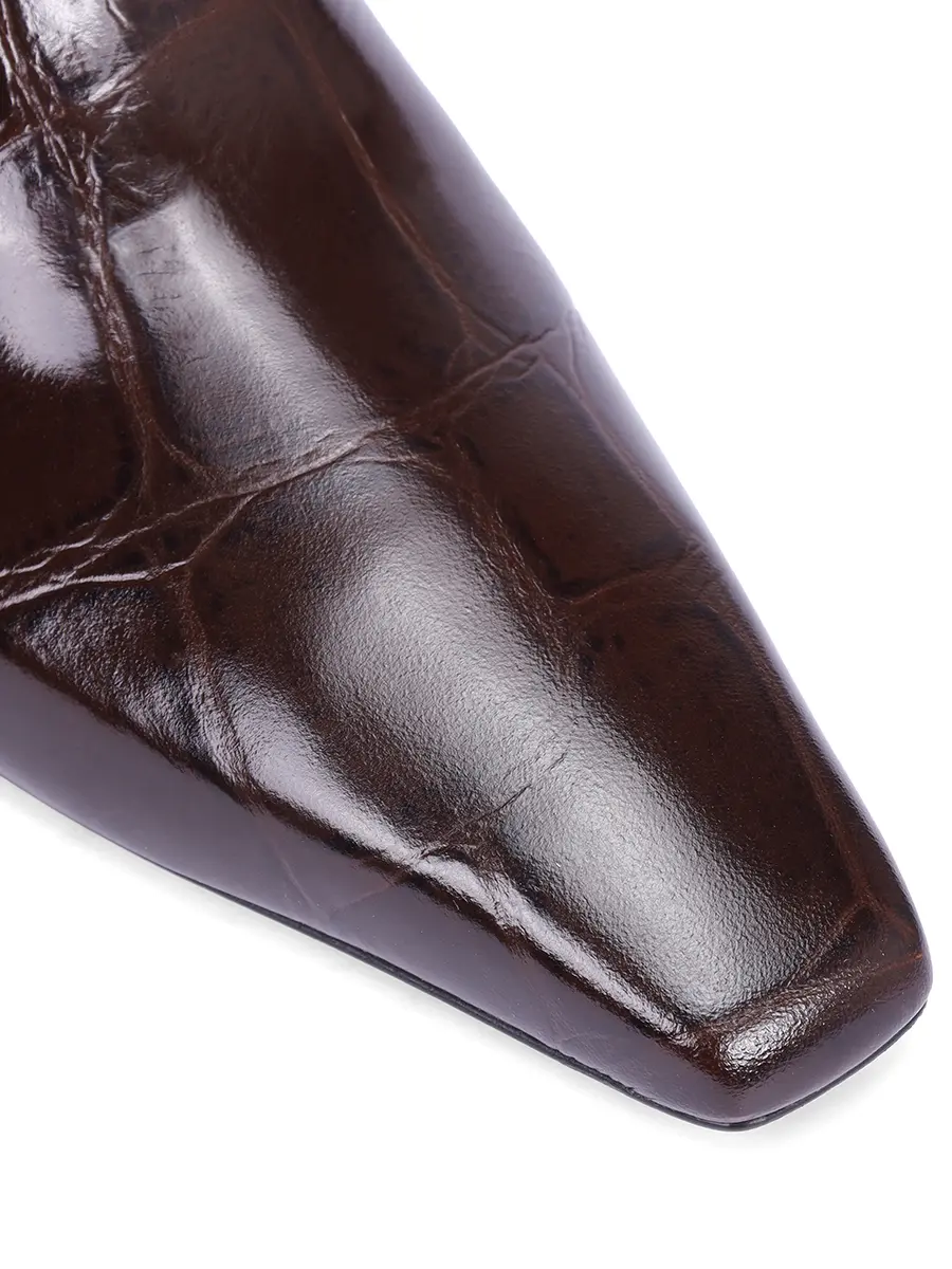 Сапоги кожаные