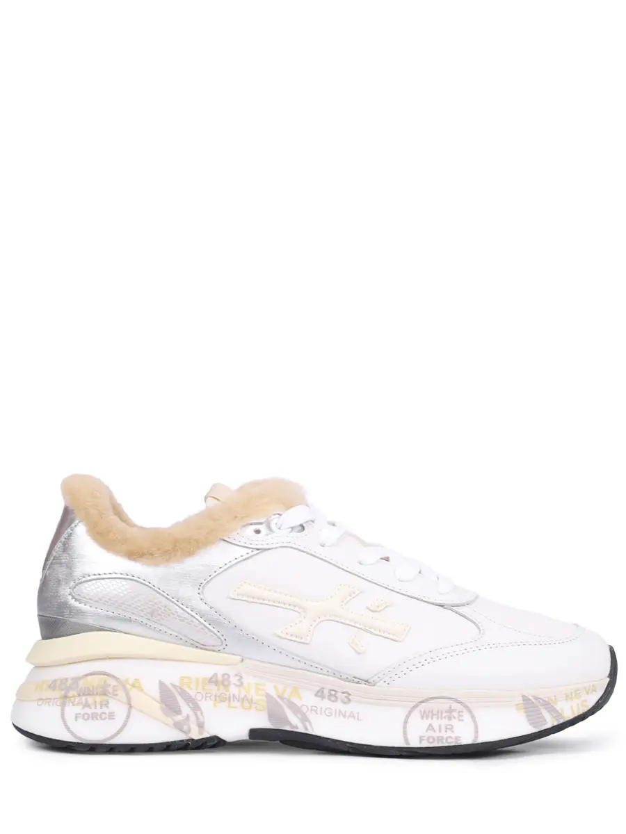 Кроссовки комбинированные на меху