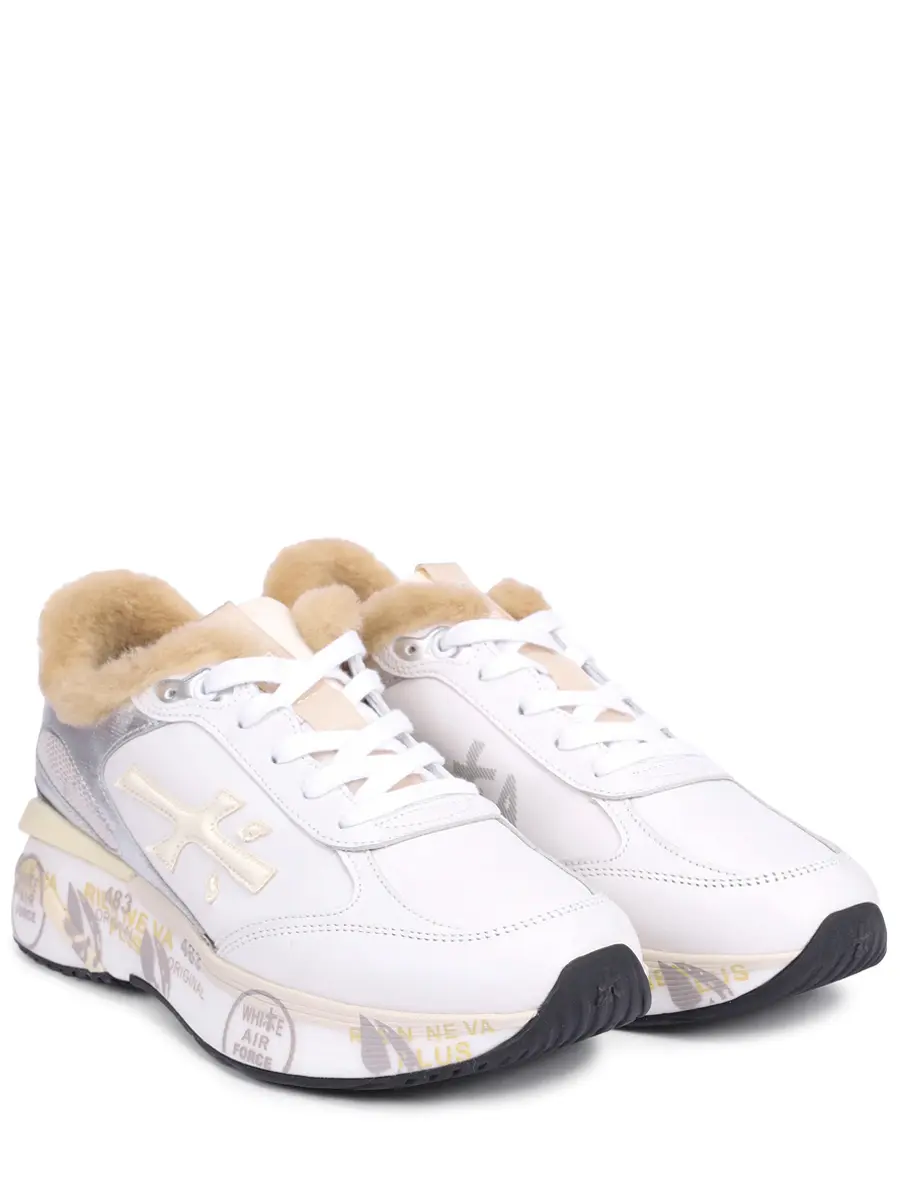 Кроссовки комбинированные на меху