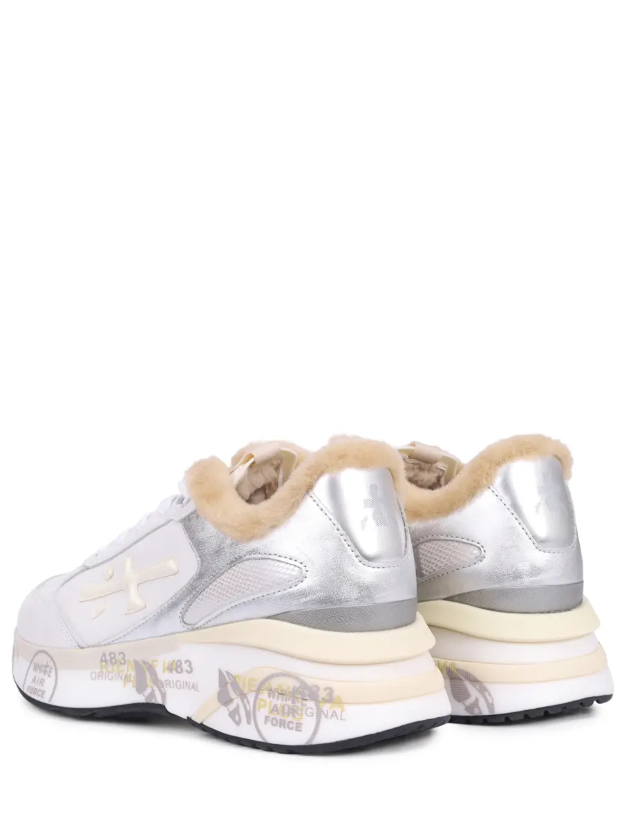 Кроссовки комбинированные на меху