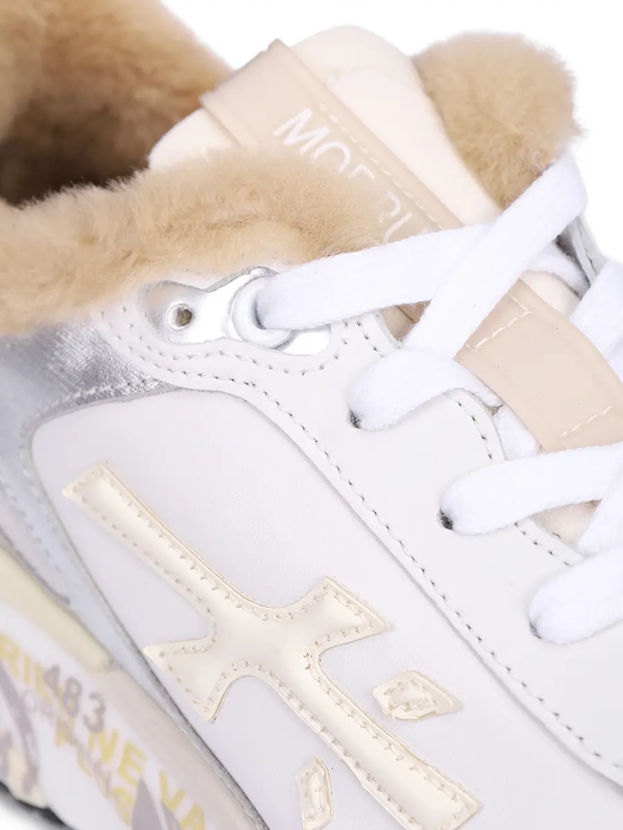 Кроссовки комбинированные на меху