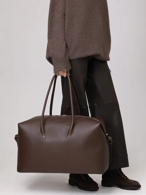 Сумка кожаная Brioche Weekender YUZEFI