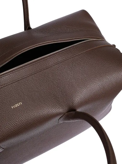 Сумка кожаная Brioche Weekender YUZEFI