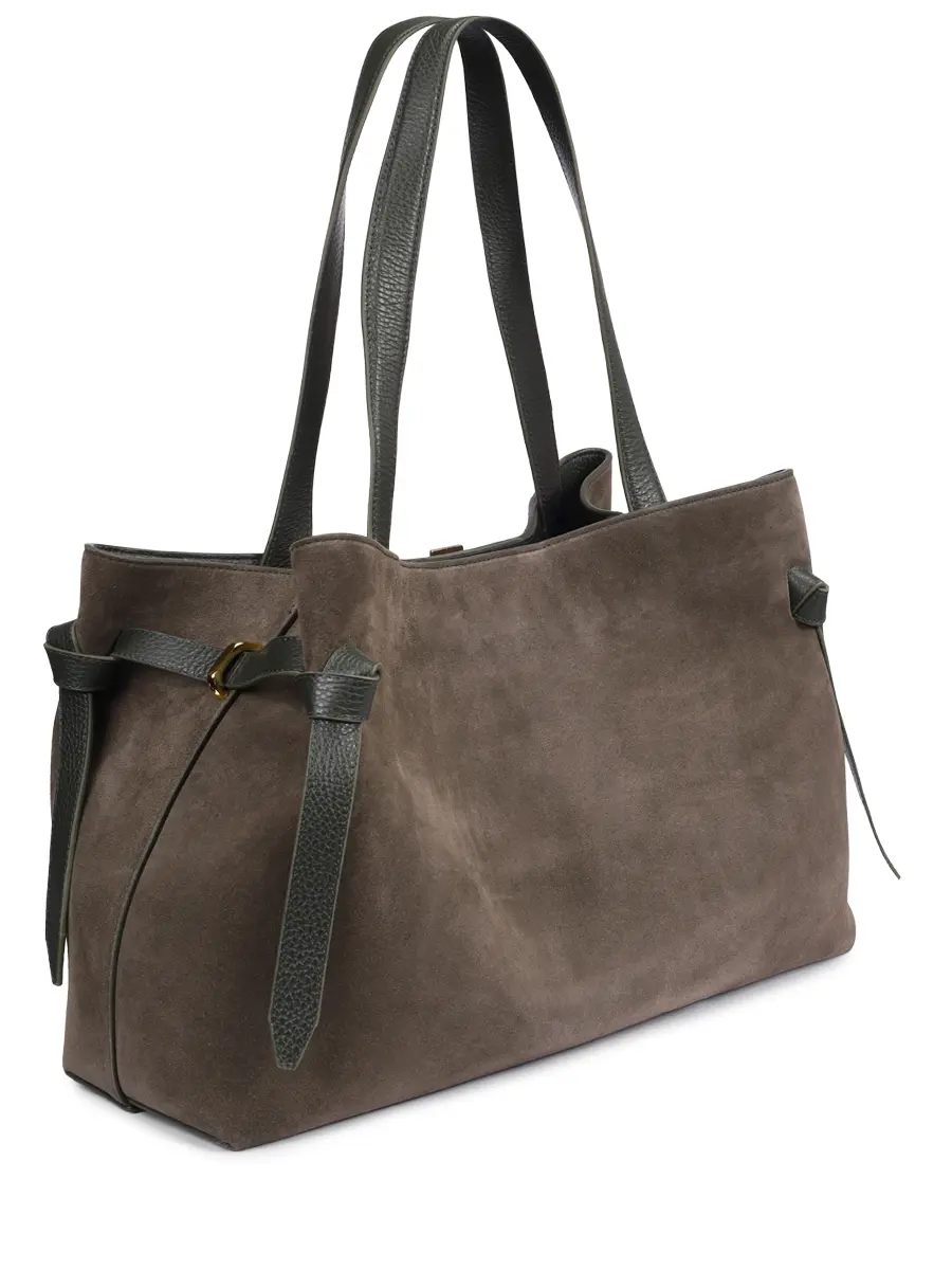 Сумка замшевая Gyoza Tote