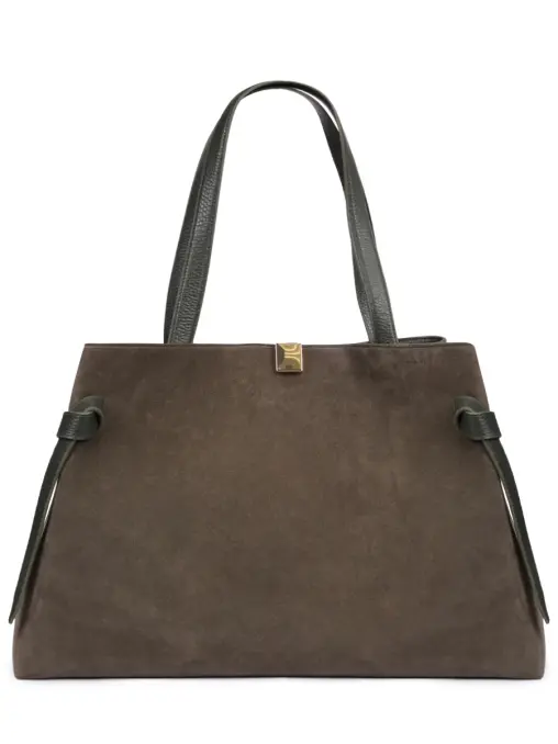 Сумка замшевая Gyoza Tote YUZEFI