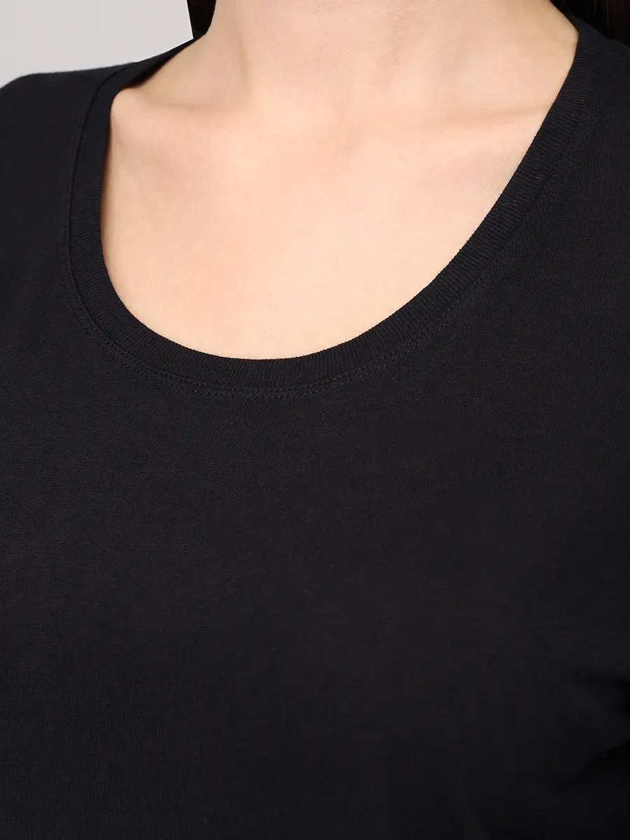 Лонгслив из вискозы и шерсти Ava