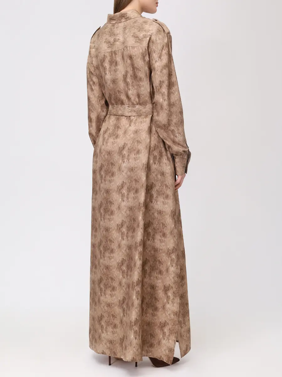 Платье шелковое