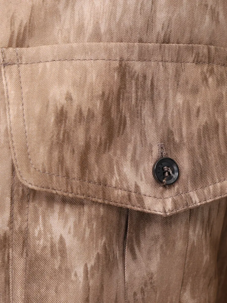 Платье шелковое