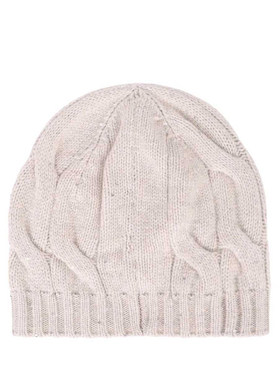 Шапка из шерсти и кашемира