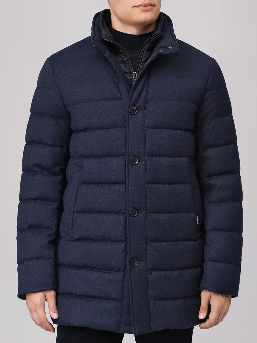 Пуховик стеганый