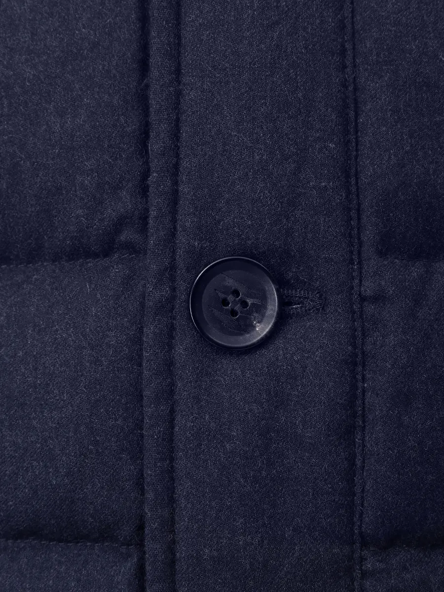 Пуховик стеганый