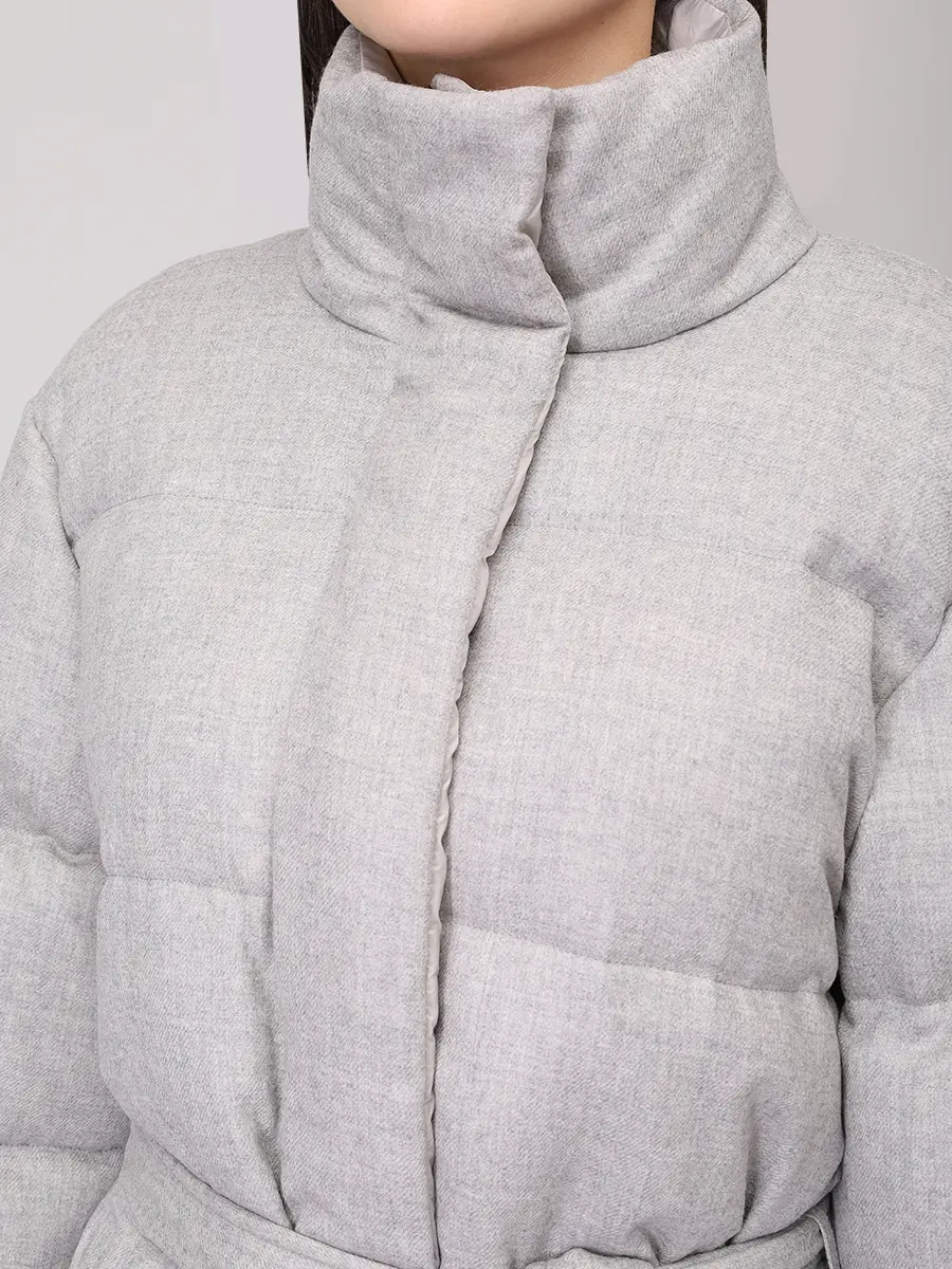 Пуховик стеганый