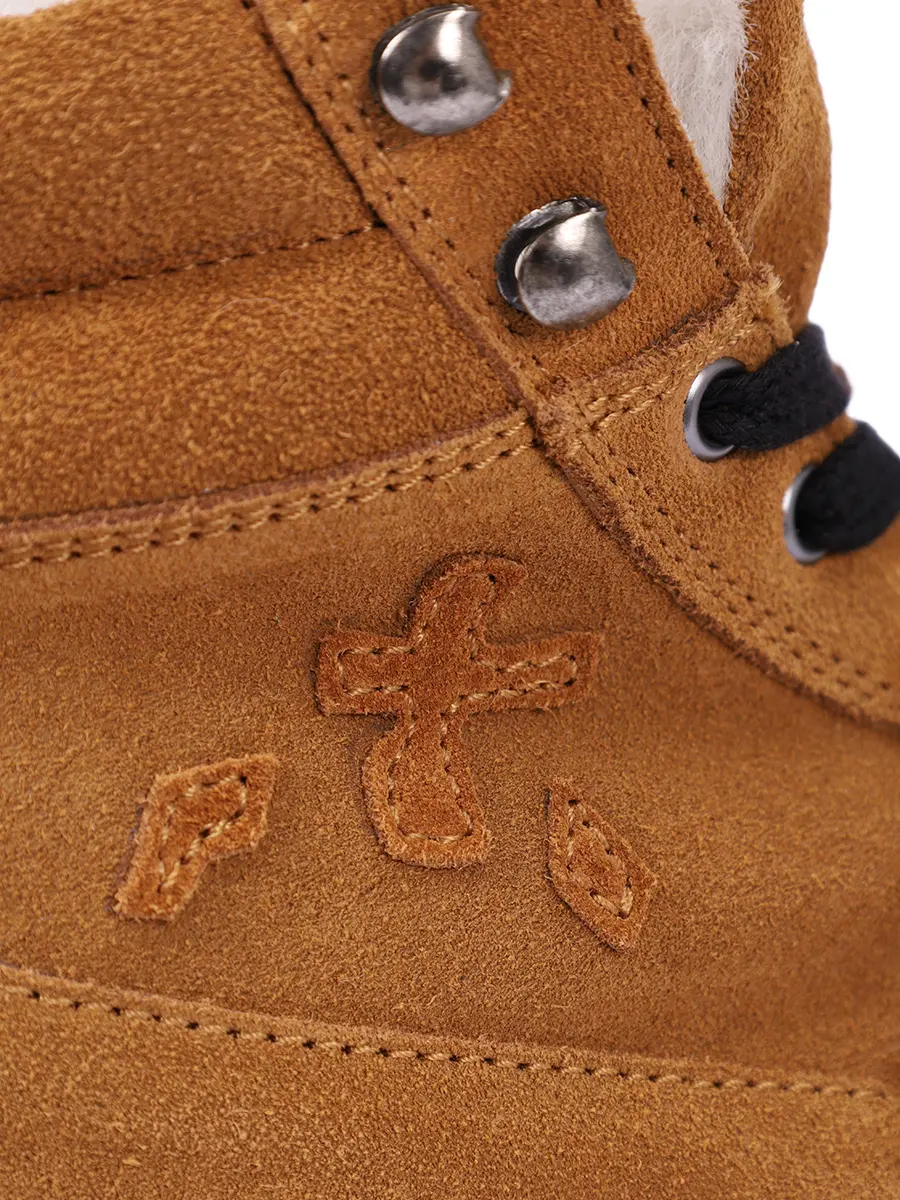 Ботинки замшевые на меху Mid Urban