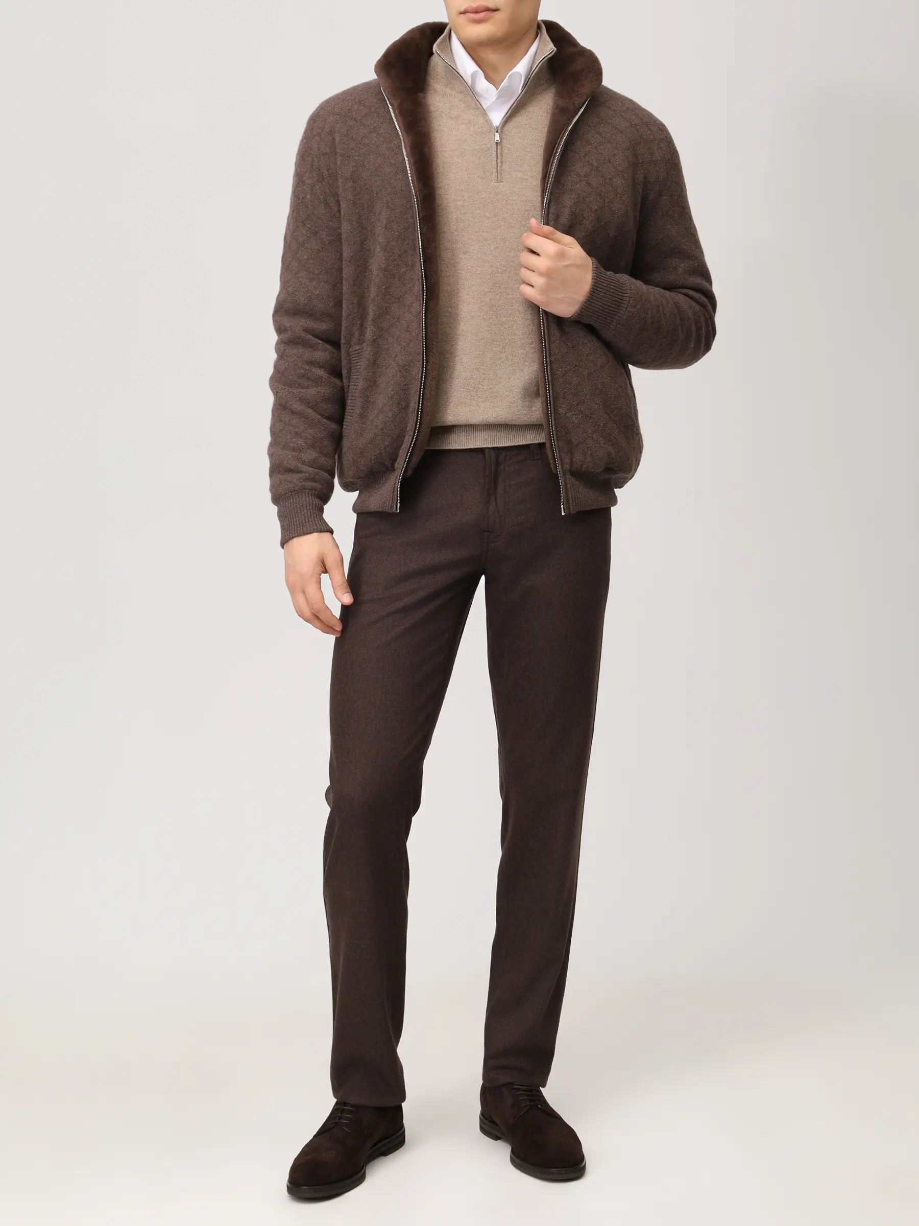 Куртка шерстяная на меху