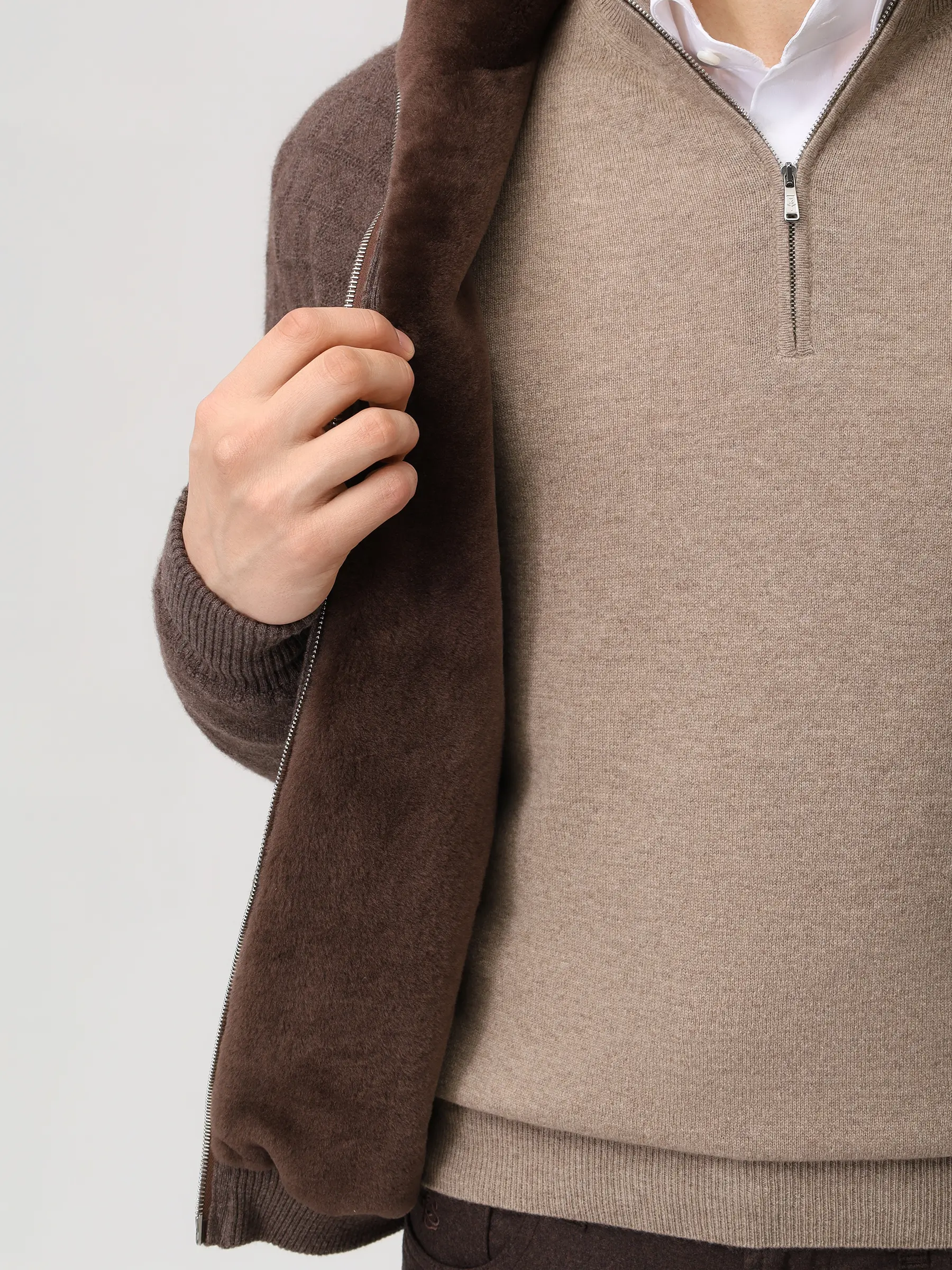 Куртка шерстяная на меху