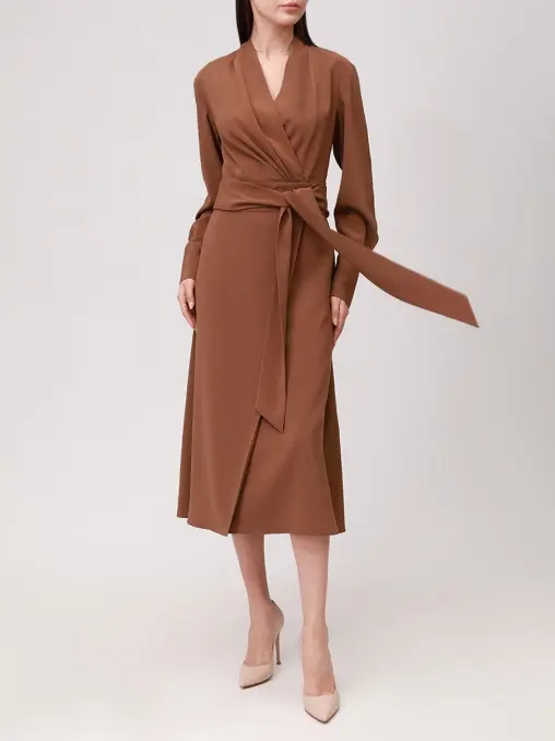 Платье однотонное KITON