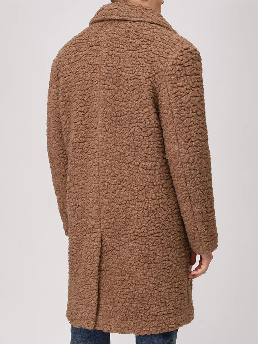 Пальто однотонное