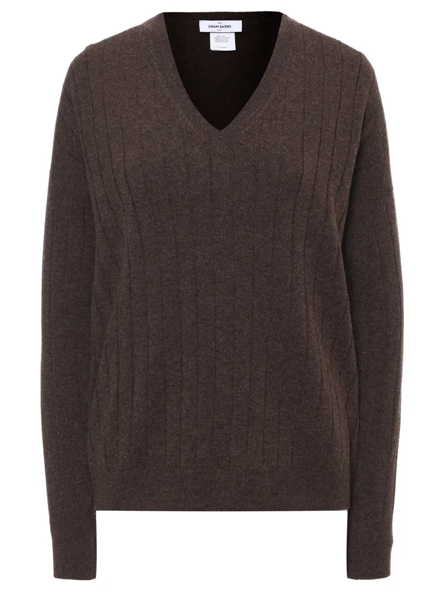 Пуловер шерстяной