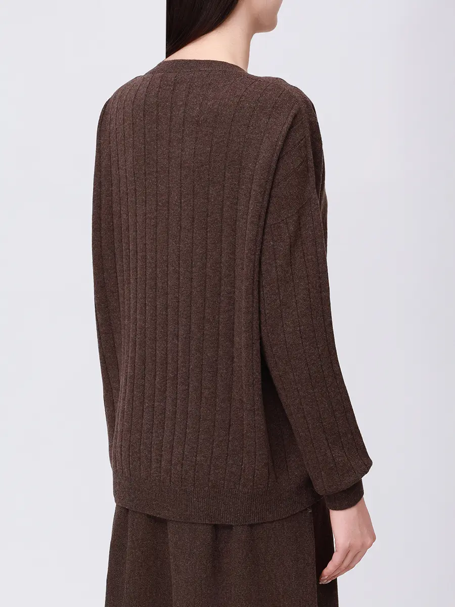 Пуловер шерстяной