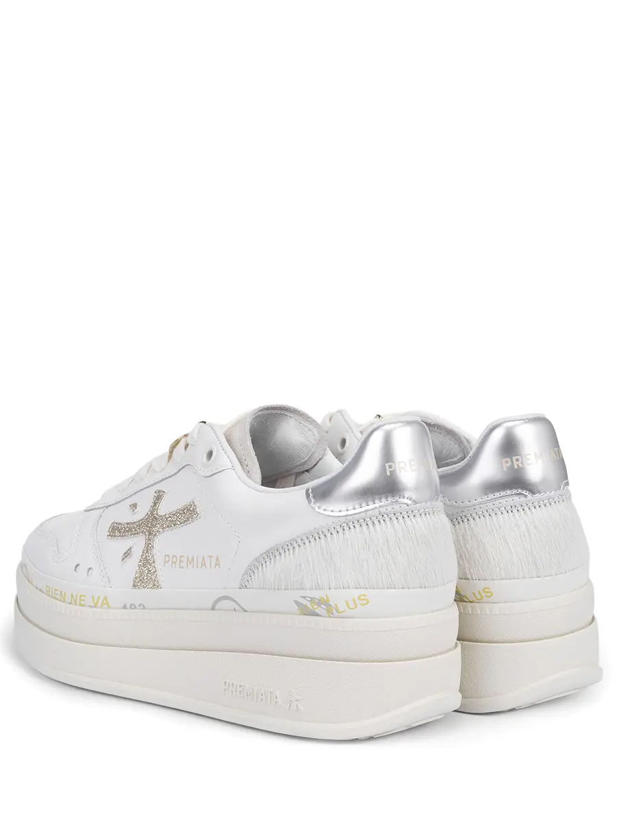 Кеды кожаные Micol