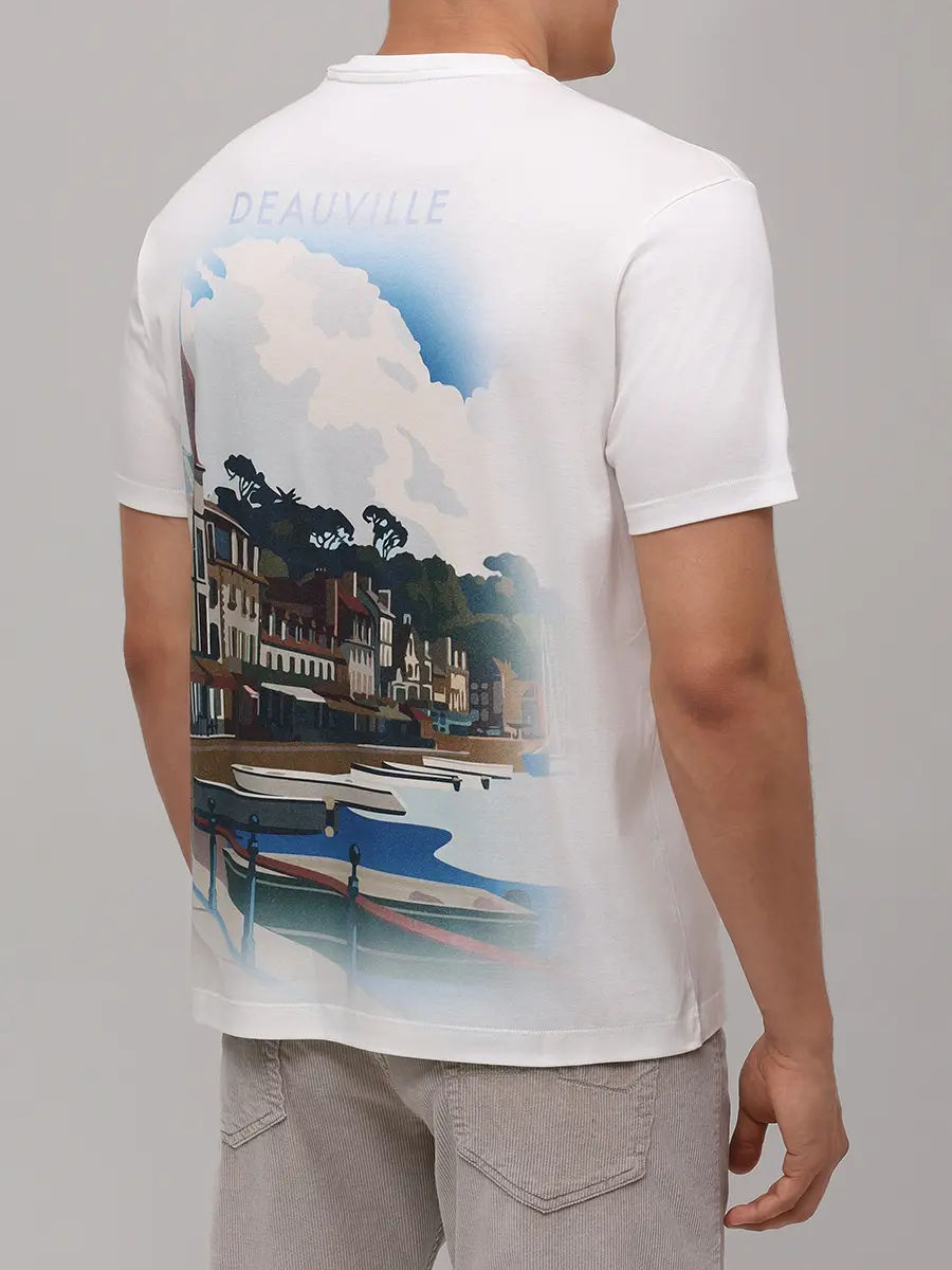 Футболка из хлопка и лиоцелла