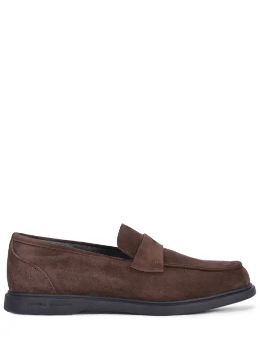 Лоферы замшевые на байке FRATELLI ROSSETTI