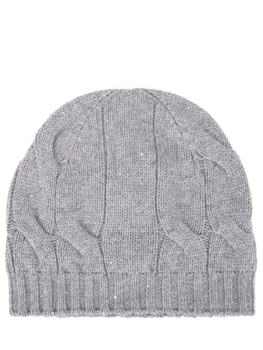 Шапка из шерсти и кашемира