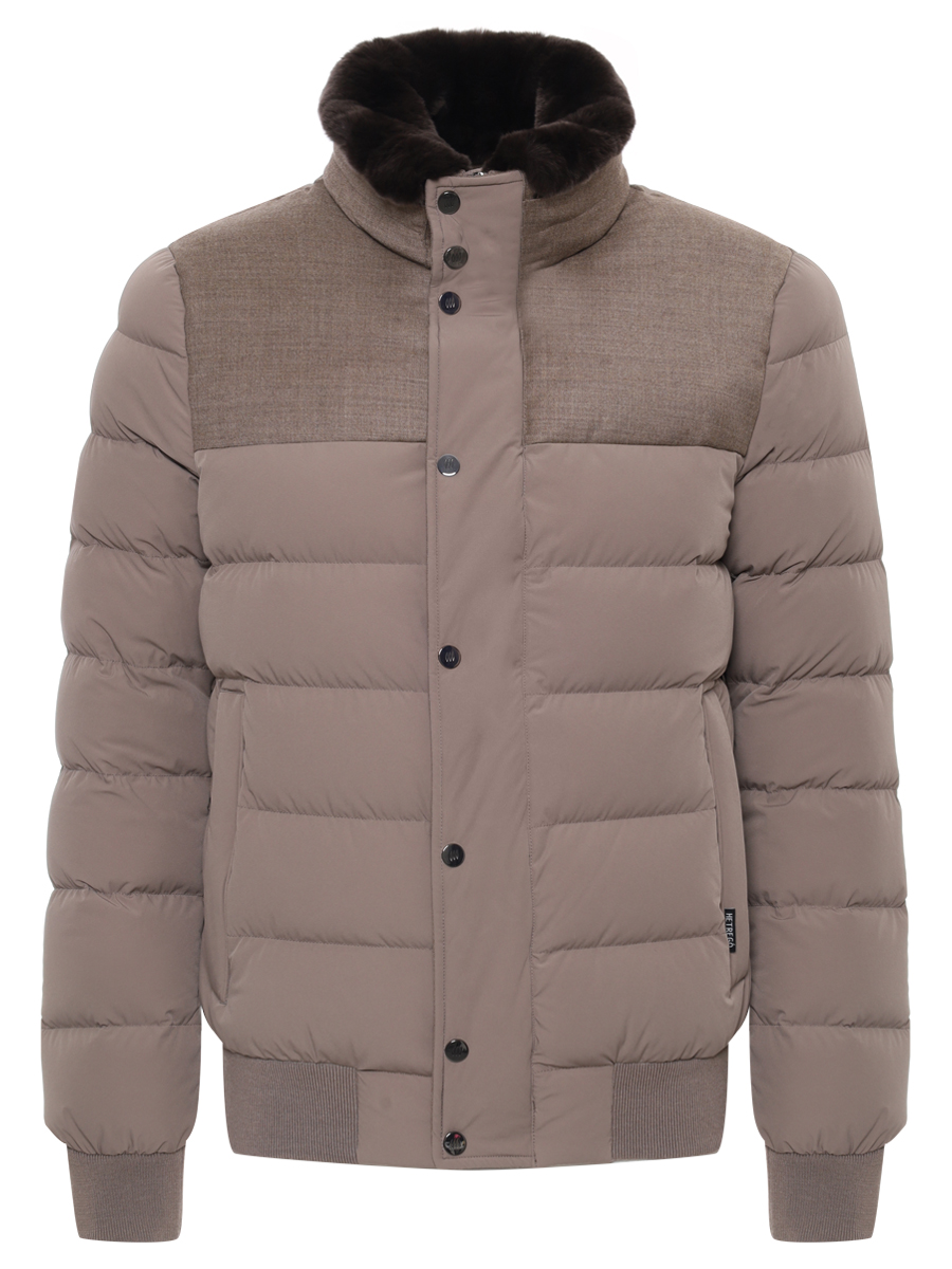 Пуховик стеганый