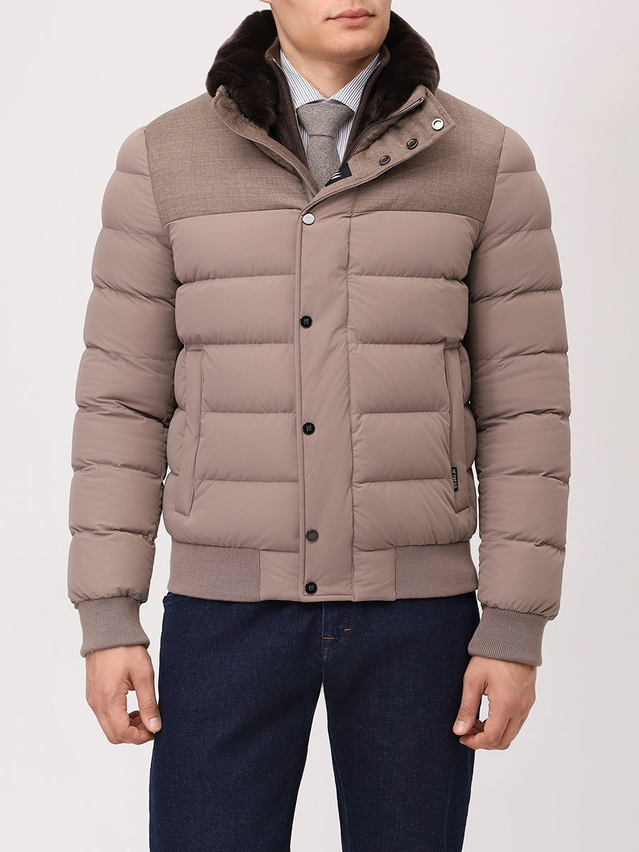 Пуховик стеганый