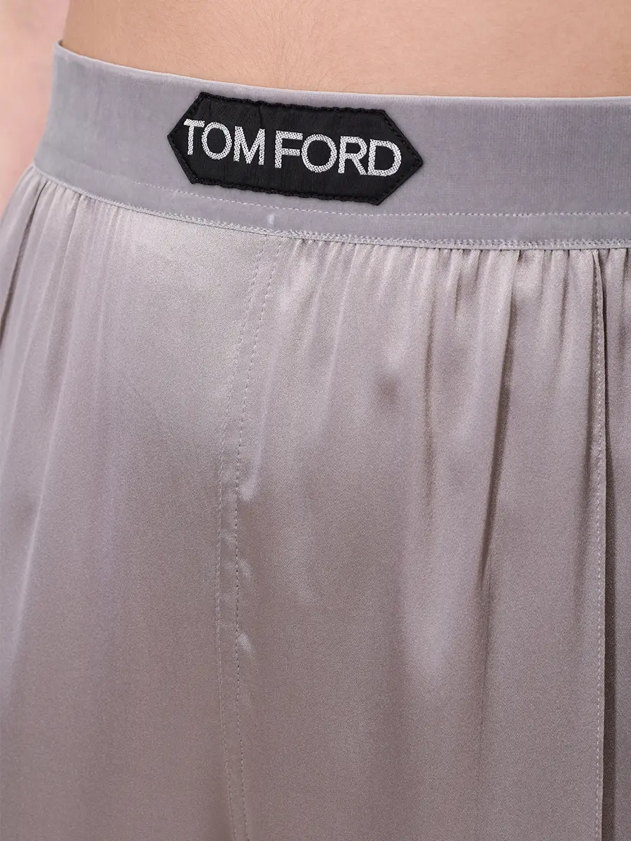 Брюки шелковые