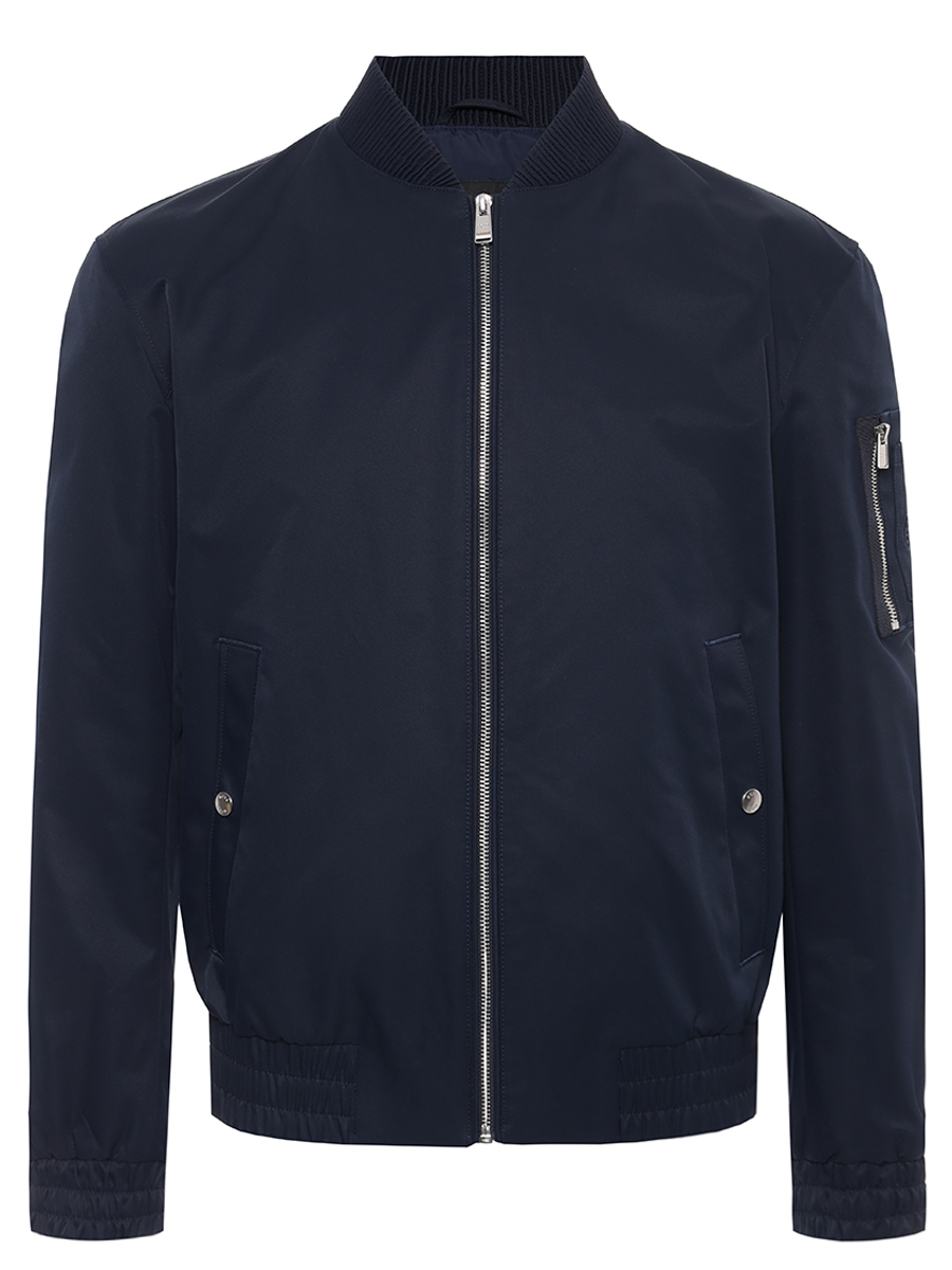 Бомбер однотонный