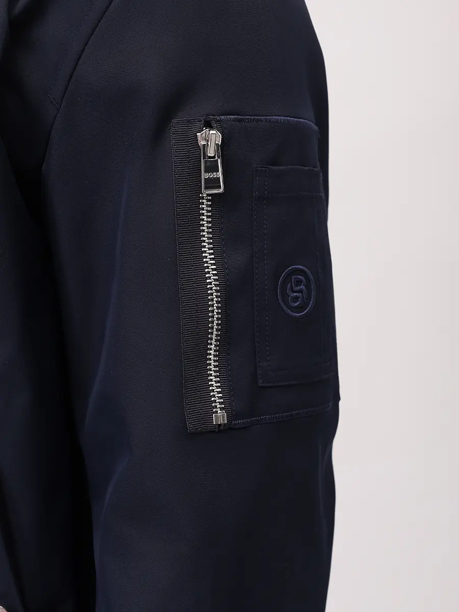 Бомбер однотонный