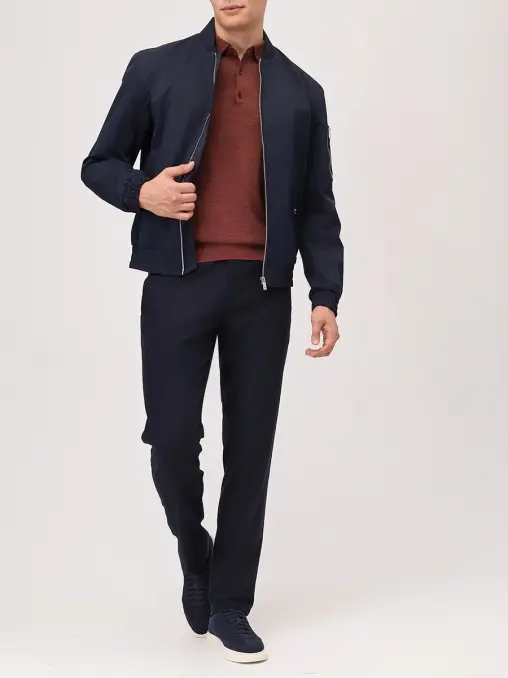 Бомбер однотонный BOSS