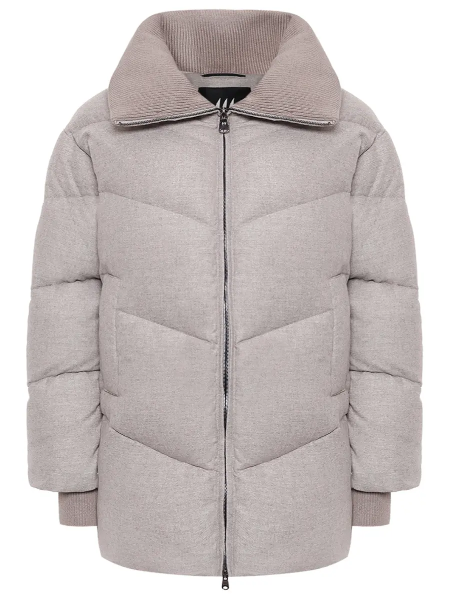 Пуховик стеганый