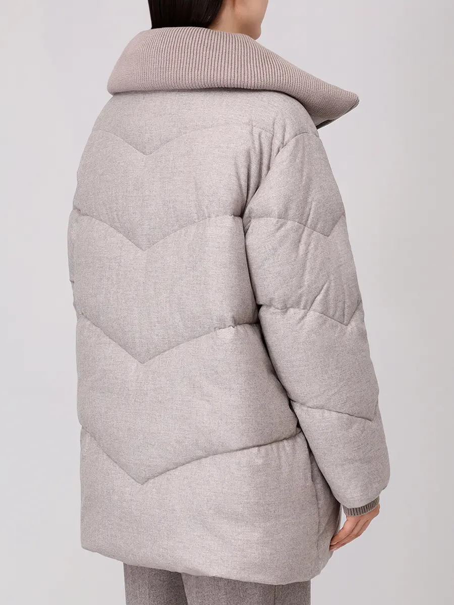 Пуховик стеганый