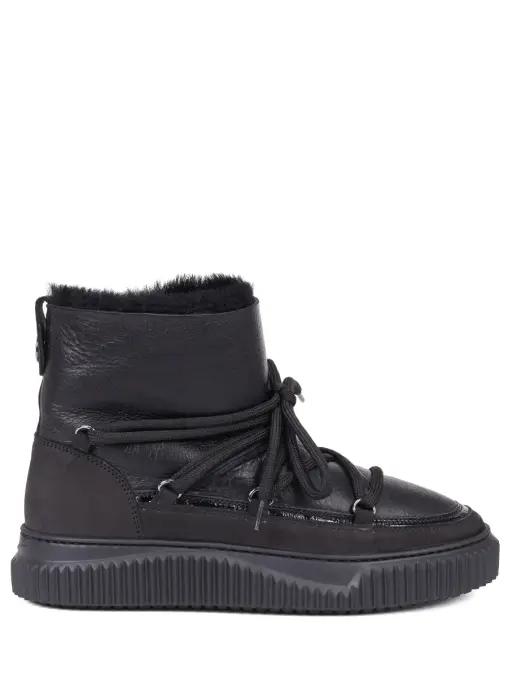 Ботинки кожаные на меху Cortina VOILE BLANCHE