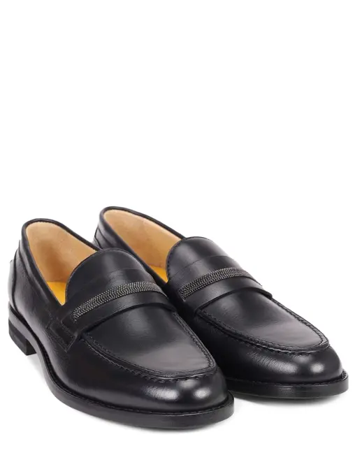 Лоферы кожаные DOUCAL`S