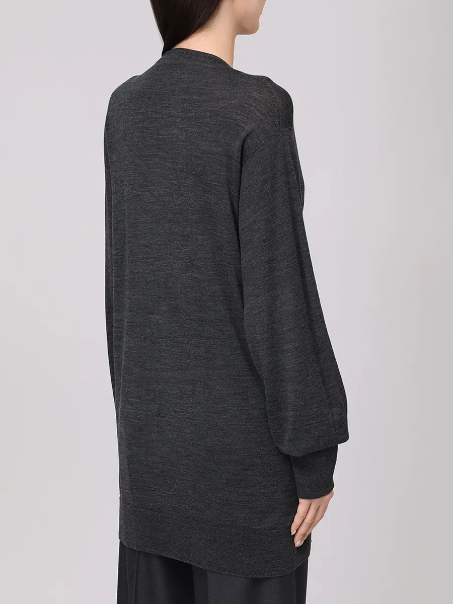 Пуловер шерстяной