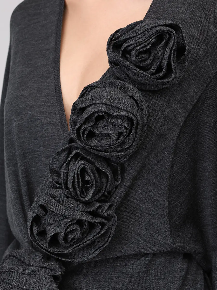 Пуловер шерстяной