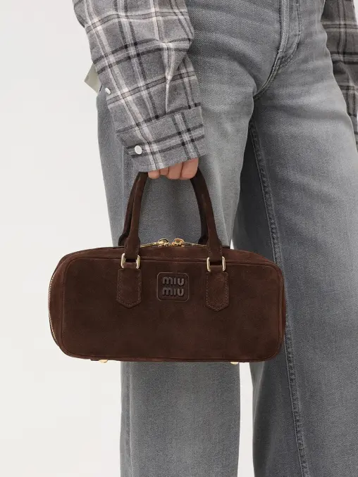 Сумка замшевая MIU MIU