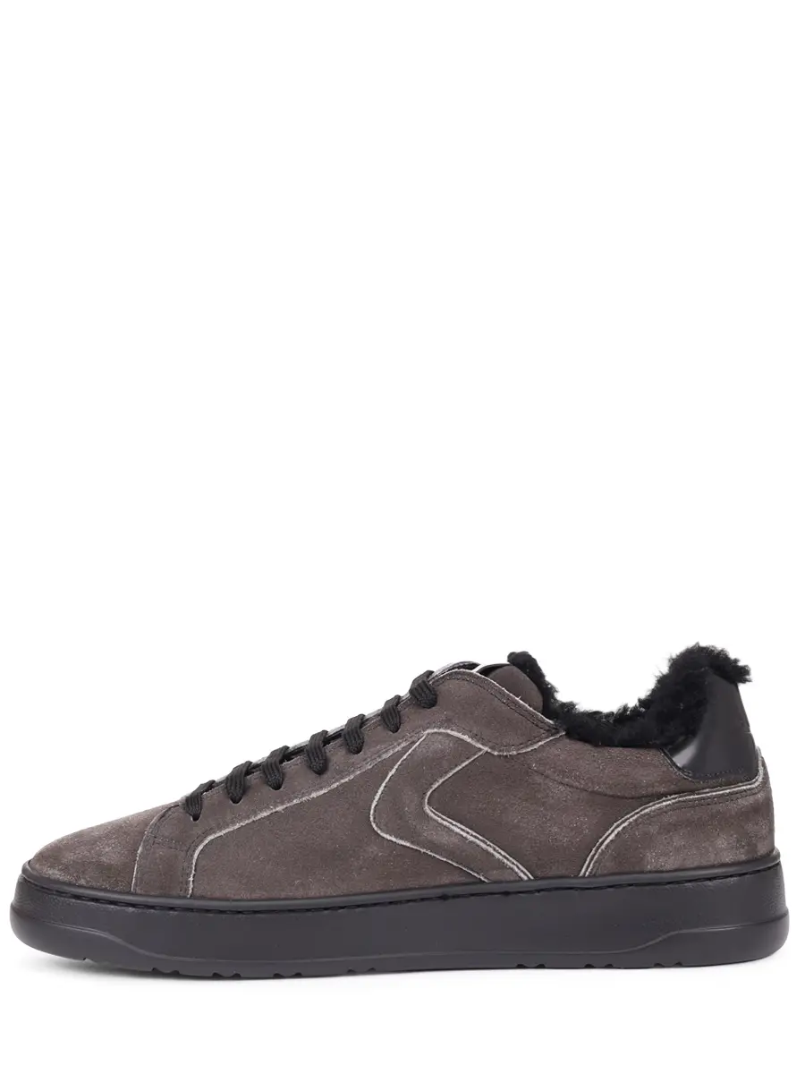 Кеды замшевые на меху