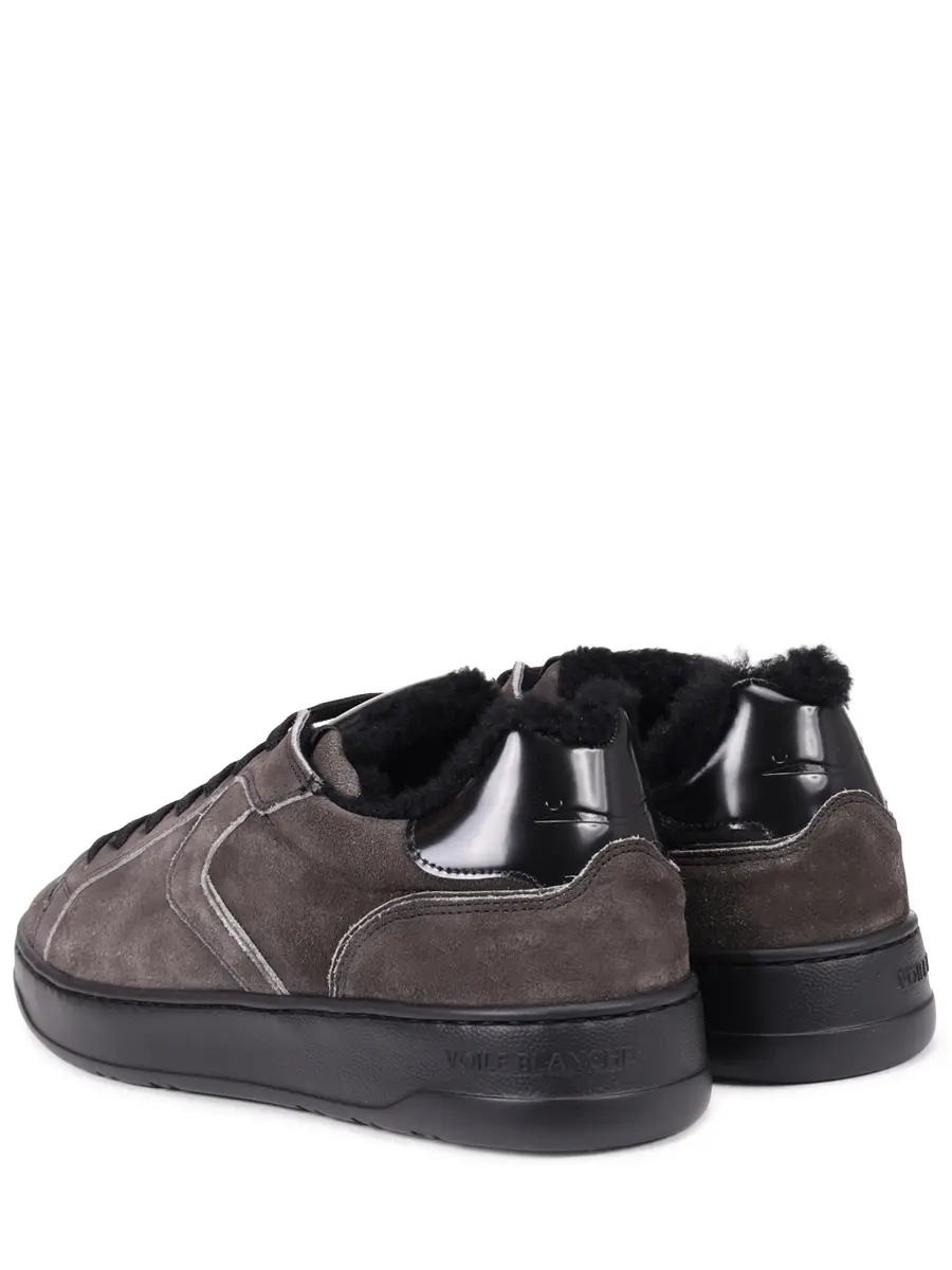 Кеды замшевые на меху