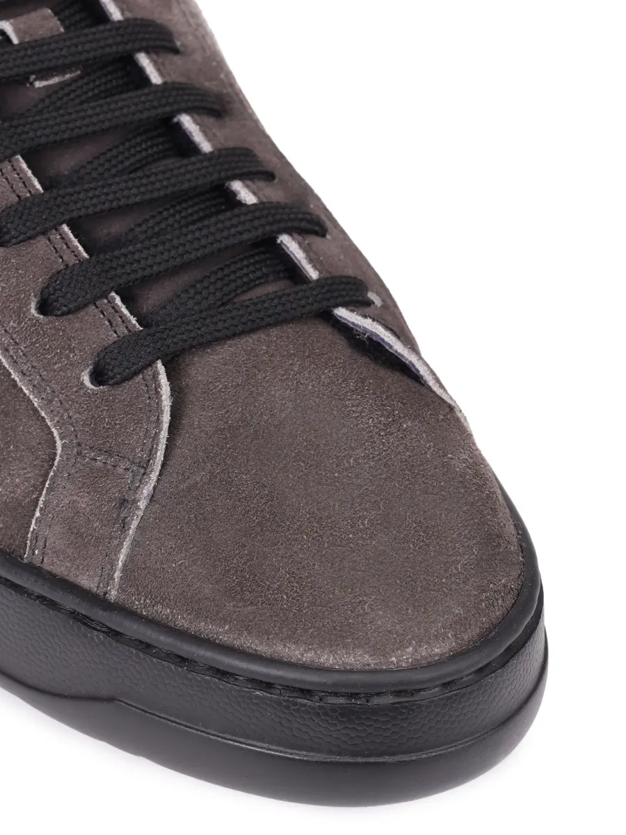 Кеды замшевые на меху