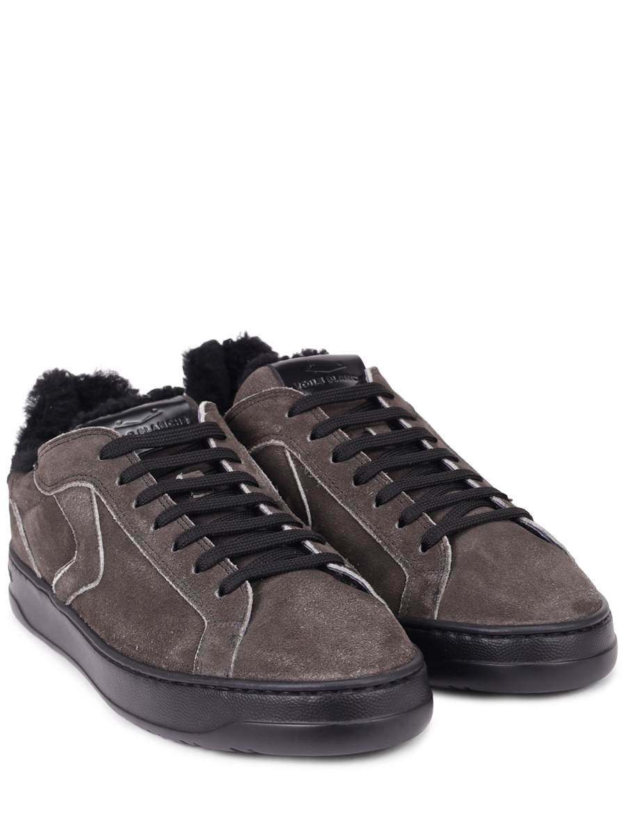 Кеды замшевые на меху