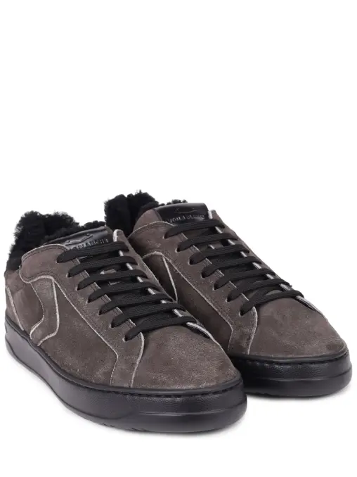 Кеды замшевые на меху VOILE BLANCHE